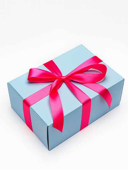 Подарочный набор-сюрприз на Новый год с книгой для девушки/подруги, фото 1.