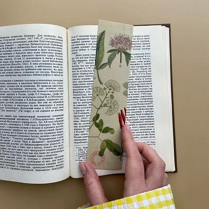 Закладка «Травы с красным» № 3, фото 2.