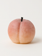 Свеча ручной работы «Персик»