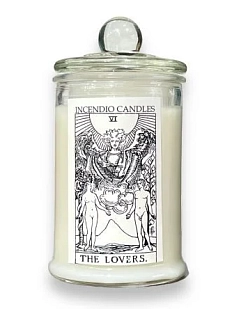 Соевая свеча Таро «Влюблённые», 150 мл