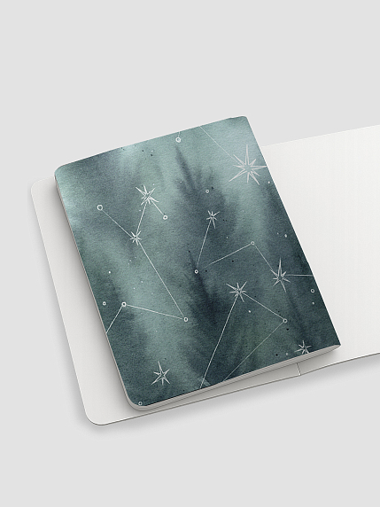 Тетрадь «Вверх ногами», иллюстратор Анна Спешилова, А5, 40 листов, серый, фото 2.