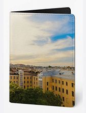 Обложка на паспорт DARI DARI «Санкт-Петербургские дворы», искусственная кожа