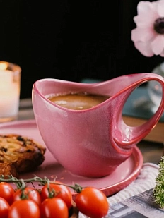 Кружка ручной работы Лутиэн VELES «Поцелуй Арвен», фарфор, 450 мл