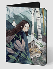 Обложка на паспорт «Апрель», Спешилова Анна