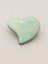 Брошь из керамики КерамЕлКа «Blue Heart», превью фото 1