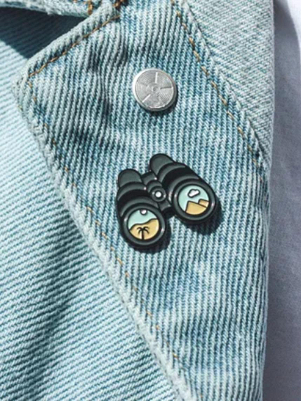 Металлический пин WAF WAF «Смотри вперед», фото 4.