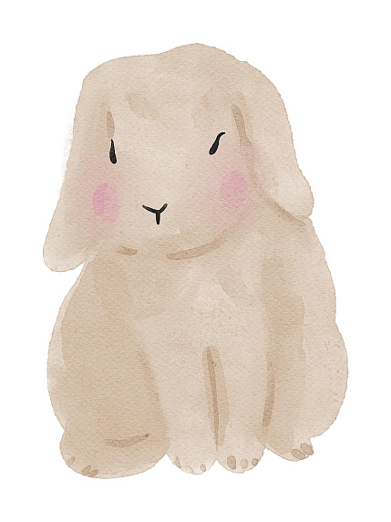 Брелок DARIDARI «Кролик», 5 см, фото 1.