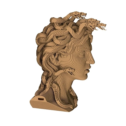 Картонный конструктор 3D «Медуза Горгона», фото 2.