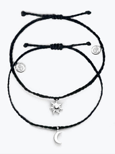 Браслеты парные WAF WAF «Солнце и Луна»