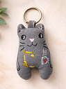 Брелок «Кот с фонарём», превью фото 2