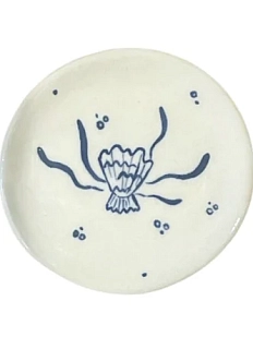 Блюдце Августа с морской ракушкой, 7-8 см