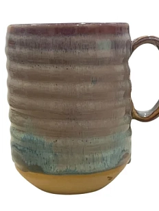 Кружка спираль «Закат», керамика, 500 мл