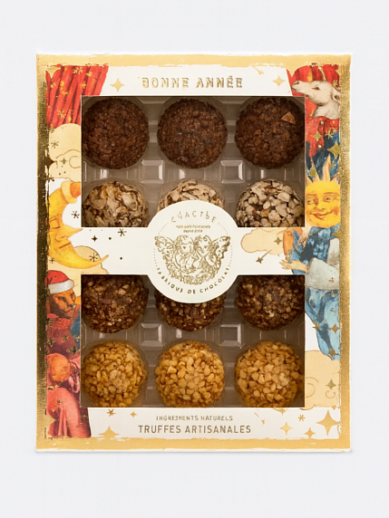 Шоколадные трюфели №1 Счастье, 12 шт, фото 1.