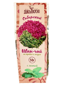 Чайный напиток «Сибирский Иван-чай» с мятой, 50 гр