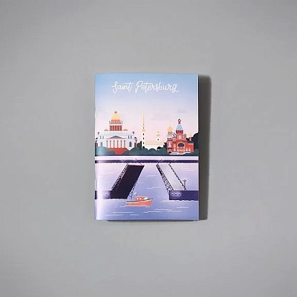 Блокнот Подписные изделия «Марка. Санкт-Петербург», фото 2.