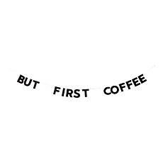 Гирлянда «BUT FIRST COFFEE»