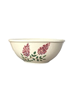 Миска-боул ручной работы Верба керамика «Сирень», керамика, 14 см