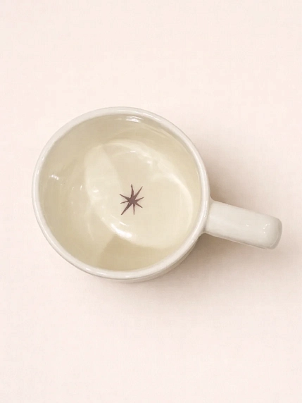 Кружка ручной работы Домик на дереве «Время для чуда», белая, полуфарфор, 250 мл, фото 4.