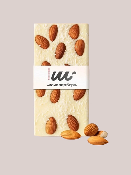 Шоколад Кокосовый 30 г, фото 1.