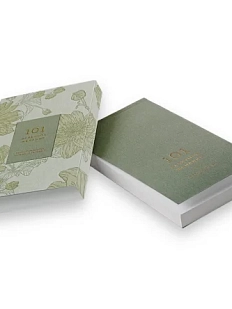 Блокнот «101 заветное желание» №9, зеленый