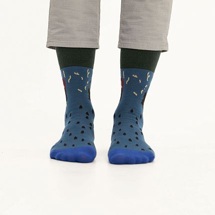 Носки «Алёнушка», р-р 38-41, серые, фото 3.