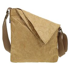 Сумка Ranzel Bags «Nichosi Kraft», крафт, тайвек, бежевая