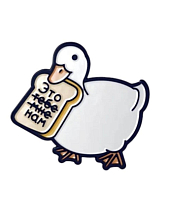 Металлический пин WAF WAF «Заботливая уточка»