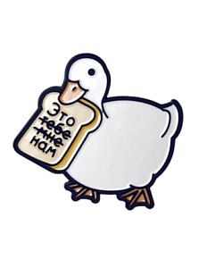 Металлический пин WAF WAF «Заботливая уточка»