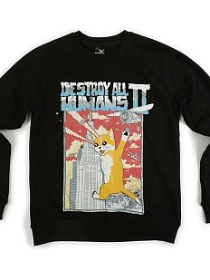 Свитшот «Кэтзилла», S жен.