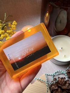 Мыло ручной работы Зажги меня «Закат», для рук и тела