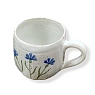 Кружка ручной работы Васильки, керамика, 400 мл, превью фото 3
