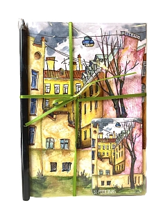 Подарочный набор Elizabeth Madar «Дворы Петербурга», 40 листов