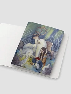 Тетрадь «Сказки Севера», иллюстратор Анна Спешилова, А5, 40 листов