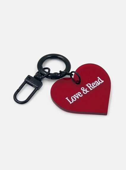 Брелок Подписные изделия «Love and Read», пластик, фото 2.