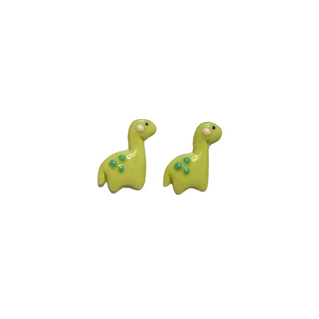Серёжки-гвоздики «Динозаврики»