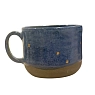 Кружка «Счастье можно найти даже в самые тёмные времена», синяя, керамика, 350 мл, превью фото 3