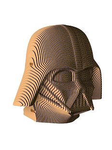 Картонный конструктор 3D «Дарт Вейдер»