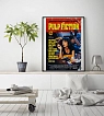 Кинопостер Криминальное чтиво / Pulp Fiction / Тарантино, A4, превью фото 2
