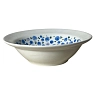 Глубокая тарелка ручной работы Slowday Ceramics с синими розочками, полуфарфор, 19 см, превью фото 3