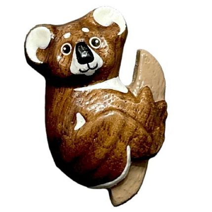 Брошь «Коала», фото 1.