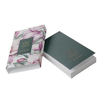 Блокнот ПИ_ШИ «101 заветное желание» №1, темно-зеленый, фото 1.