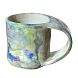 Кружка ручной работы с акварельными разводами, керамика, 200 мл, превью фото 1