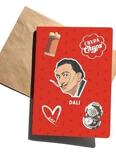 Тетрадь нелинованная «Дали», А5