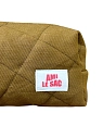 Косметичка ручной работы АМИ (Ami lé sac) «Bebesss», коричневая джинса, превью фото 3