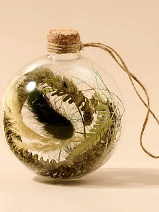 Ёлочный шар Зачарованные шары «Новогодний», 10 см