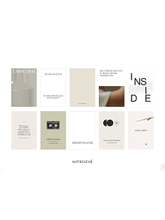 Набор наклеек Mitrozhe «Carpe Diem», А5