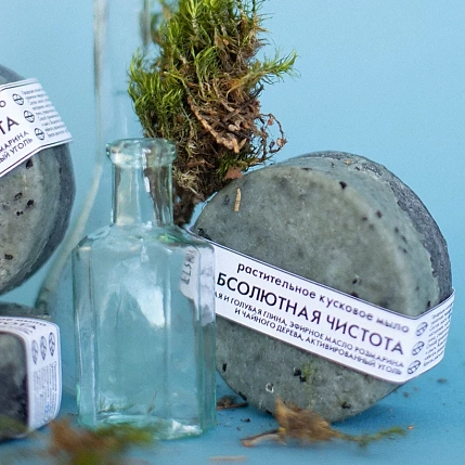 Мыло ELSKA Cosmetics «Абсолютная чистота», 60 гр, фото 2.