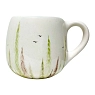 Кружка ручной работы Катя Вебер «Лес», белая, полуфарфор, 350 мл, круглая, превью фото 1