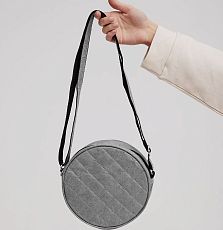 Сумка Ranzel Bags «Lima Gray», тайвек, серая