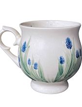 Кружка ручной работы Верба керамика ландыш «Гиацинт», керамика, 300 мл